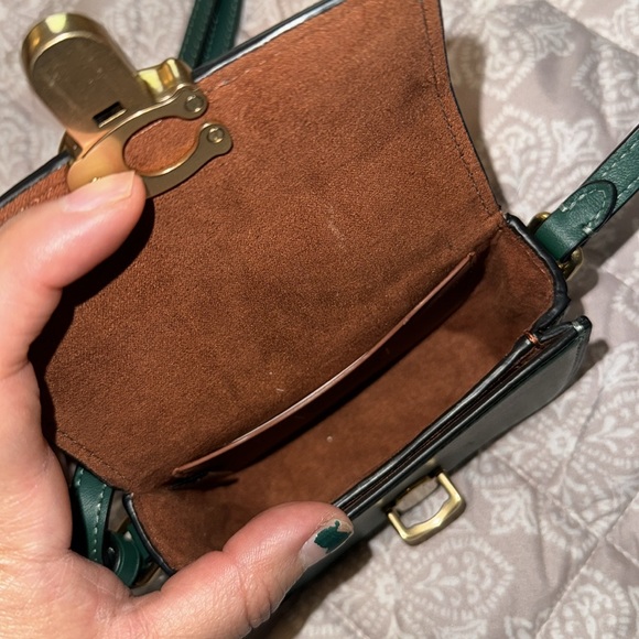 Green Leather Mini Bag - Picture 4 of 9